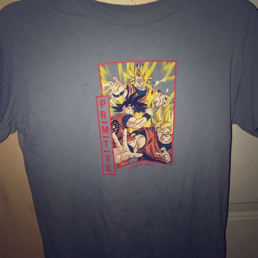 Dragon ball x primitive shirt